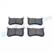 Jeu de 4 plaquettes de frein avant RAP BRAKES [R-P1728]
