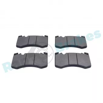 Jeu de 4 plaquettes de frein avant RAP BRAKES R-P1754
