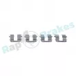 RAP BRAKES R-U0041 - Kit d'accessoires, plaquette de frein à disque