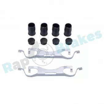 Kit d'accessoires, plaquette de frein à disque RAP BRAKES R-U0270 pour MERCEDES-BENZ CLASSE M ML 250 CDI BlueTec 4-matic - 204cv