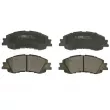 Jeu de 4 plaquettes de frein avant ABE [C12146ABE]
