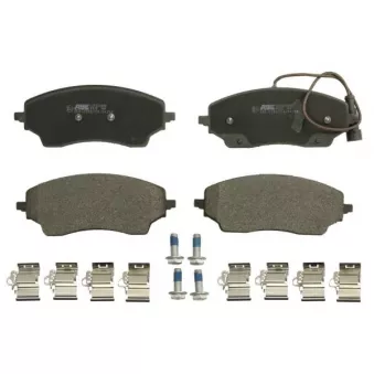 Jeu de 4 plaquettes de frein avant ABE C2F024ABE pour MITSUBISHI LANCER 160 Multijet 2,2 D - 160cv