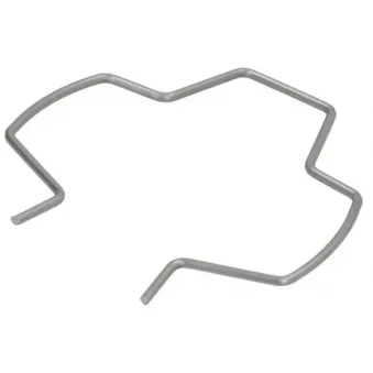 Bride de fixation, gaine de suralimentation THERMOTEC OEM 144603389R