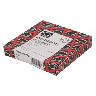 Jeu de segments de pistons ENGITECH ENT041080 STD pour BMW X5 1.5 DCI - 106cv