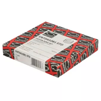 Jeu de segments de pistons ENGITECH ENT041081 STD pour NISSAN NAVARA 1.4 TSI - 122cv