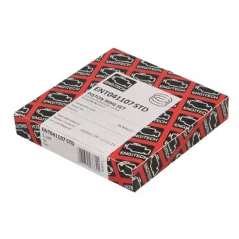 Jeu de segments de pistons ENGITECH ENT041107 STD pour VOLKSWAGEN ID.3 1.2 16V - 75cv
