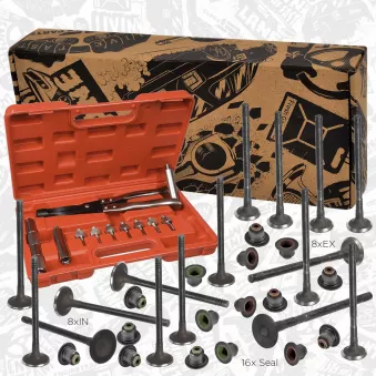 Kit de soupapes, soupapes d'admission/d'échappement ET ENGINETEAM OEM 1113187