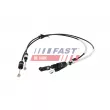 Jeu de câbles, boîte de vitesses manuelle FAST [FT02915]