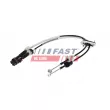 Jeu de câbles, boîte de vitesses manuelle FAST [FT11748]