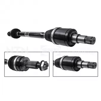 Arbre de transmission SNR DK80.008 pour LAND ROVER RANGE ROVER EVOQUE 2.0 P200 4x4 - 200cv