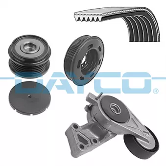 Jeu de courroies trapézoïdales à nervures DAYCO [KPV447]