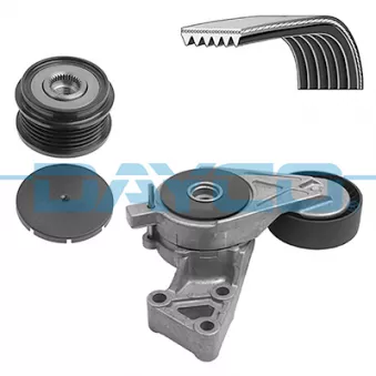 Jeu de courroies trapézoïdales à nervures DAYCO [KPV574]