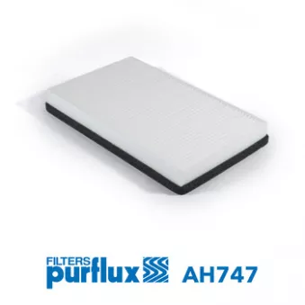 Filtre, air de l'habitacle PURFLUX AH747
