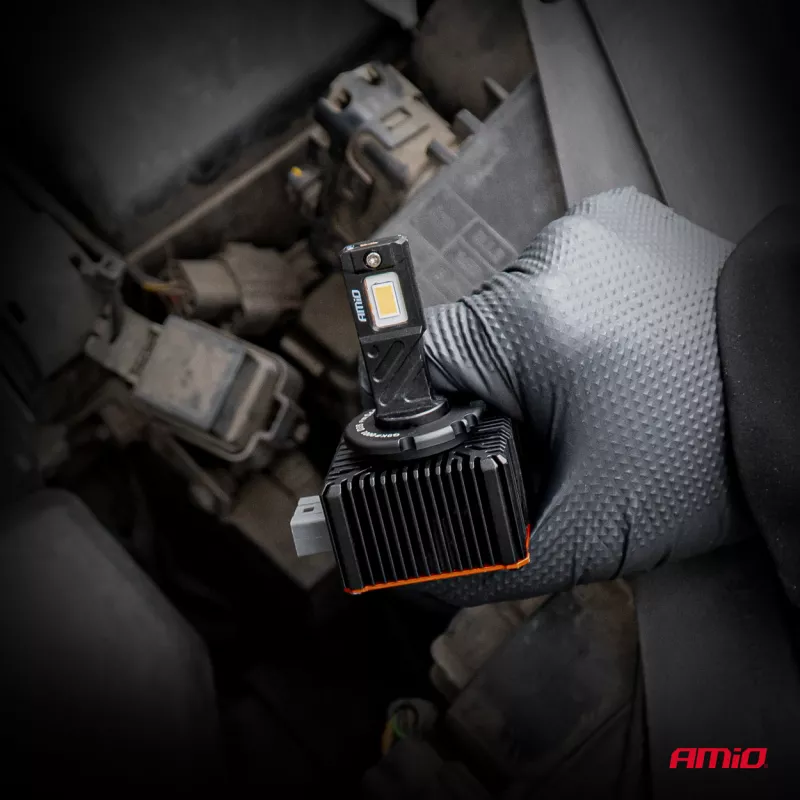 Lampe frontale rechargeable T6 3600mAh (BATT) - AMIO 04664 - Visuel 1