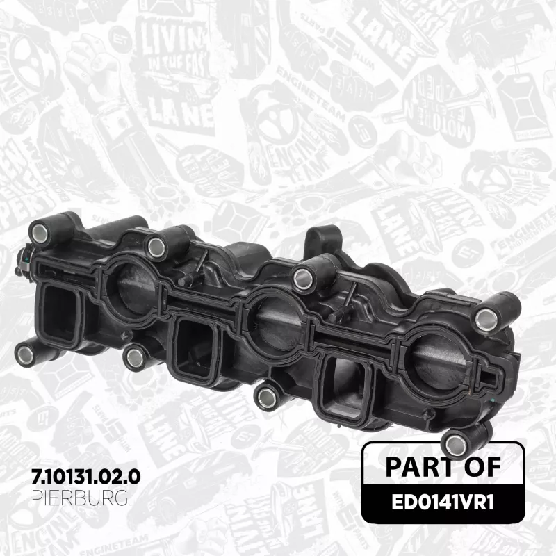 Tube d'admission, alimentation d'air ET ENGINETEAM ED0141VR1 - Visuel 2