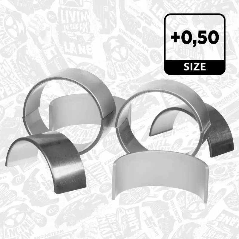 Kit de coussinets de bielle ET ENGINETEAM LP008650 - Visuel 1
