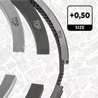 Jeu de segments de pistons ET ENGINETEAM [R1015650]