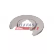 Déflecteur, disque de frein arrière droit FAST [FT02749]