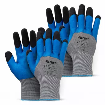 Gants de protection en mousse de latex 3/4 - Taille 9 AMIO 04644