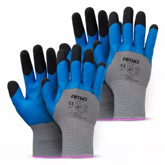 Gants de protection en mousse de latex PE 3/4, taille 11 (2 paires), 3131X AMIO 04646