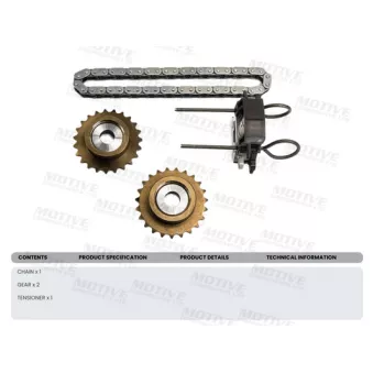Kit de distribution par chaîne MOTIVE OEM 95527799