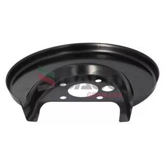 Déflecteur, disque de frein arrière gauche DACO Germany OEM 1J0615611D