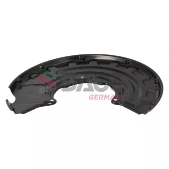 Déflecteur, disque de frein avant gauche DACO Germany OEM 1K0615311C