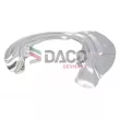 Déflecteur, disque de frein DACO Germany [610336]
