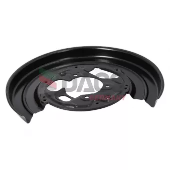 Déflecteur, disque de frein arrière gauche DACO Germany OEM A0004260007