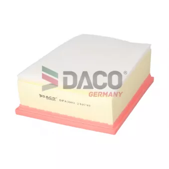 Filtre à air DACO Germany DFA3003 pour RENAULT TALISMAN 1.6 TCe 200 - 200cv