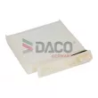 Filtre, air de l'habitacle DACO Germany [DFC0700]