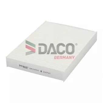 Filtre, air de l'habitacle DACO Germany OEM 272772621R