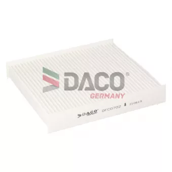 Filtre, air de l'habitacle DACO Germany OEM 272773016R