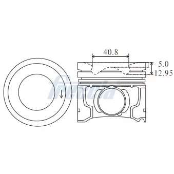 Piston FRECCIA FP23-102560