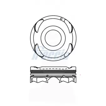 Piston FRECCIA OEM 2304004100