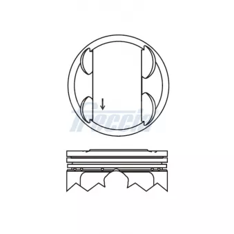 Piston FRECCIA FP23-103700