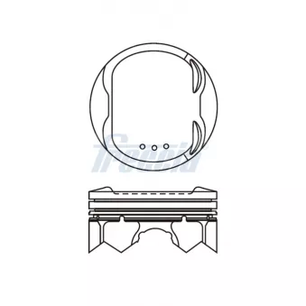 Piston FRECCIA OEM 12033CK80A