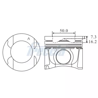 Piston FRECCIA FP23-108650
