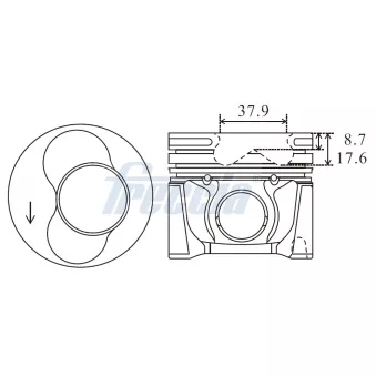 Piston FRECCIA FP23-110750