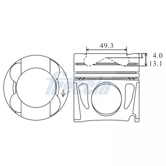 FRECCIA FP23-112600 - Piston
