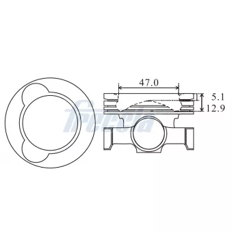 Piston FRECCIA FP23-113300