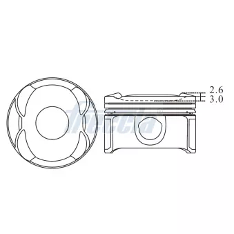 Piston FRECCIA FP23-113550