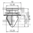 FA1 21-40070.10 - Clip, enjoliveur