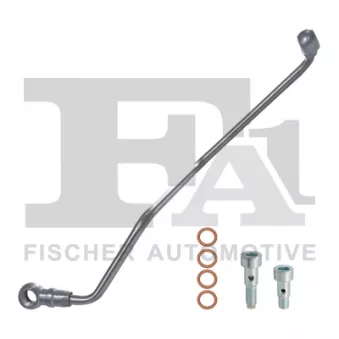 Conduite d'huile, compresseur FA1 613-807Z pour PEUGEOT 206 1.4 HDI - 68cv