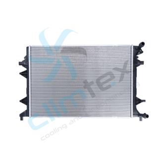 Radiateur, refroidissement du moteur CLIMTEX OEM 5K0121251S