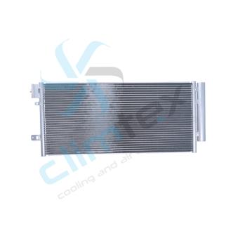 Condenseur, climatisation CLIMTEX CH2-1247 pour KIA CEED 1.6 - 126cv