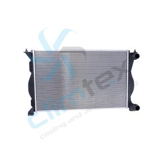 Radiateur, refroidissement du moteur CLIMTEX CH1-542 pour AUDI A6 2.0 TDI - 121cv