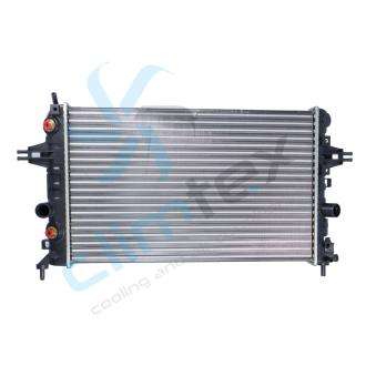 Radiateur, refroidissement du moteur CLIMTEX CH1-230 pour OPEL ASTRA 1.6 - 116cv