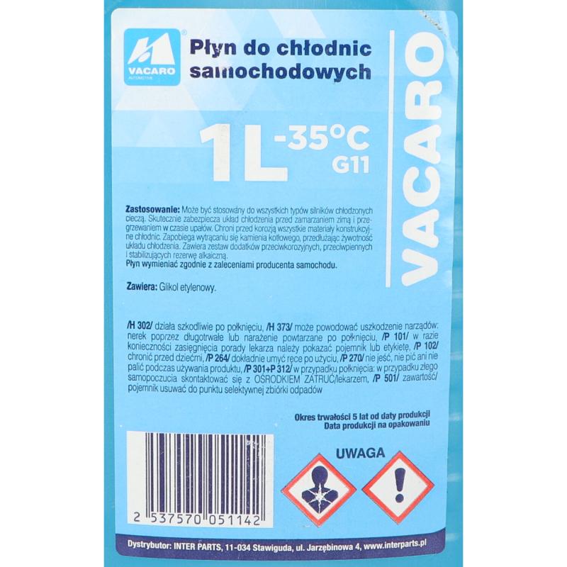 Antigel VACARO VACARO G11 1L - Visuel 2