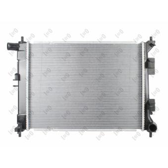 Radiateur, refroidissement du moteur ABAKUS 019-017-0046